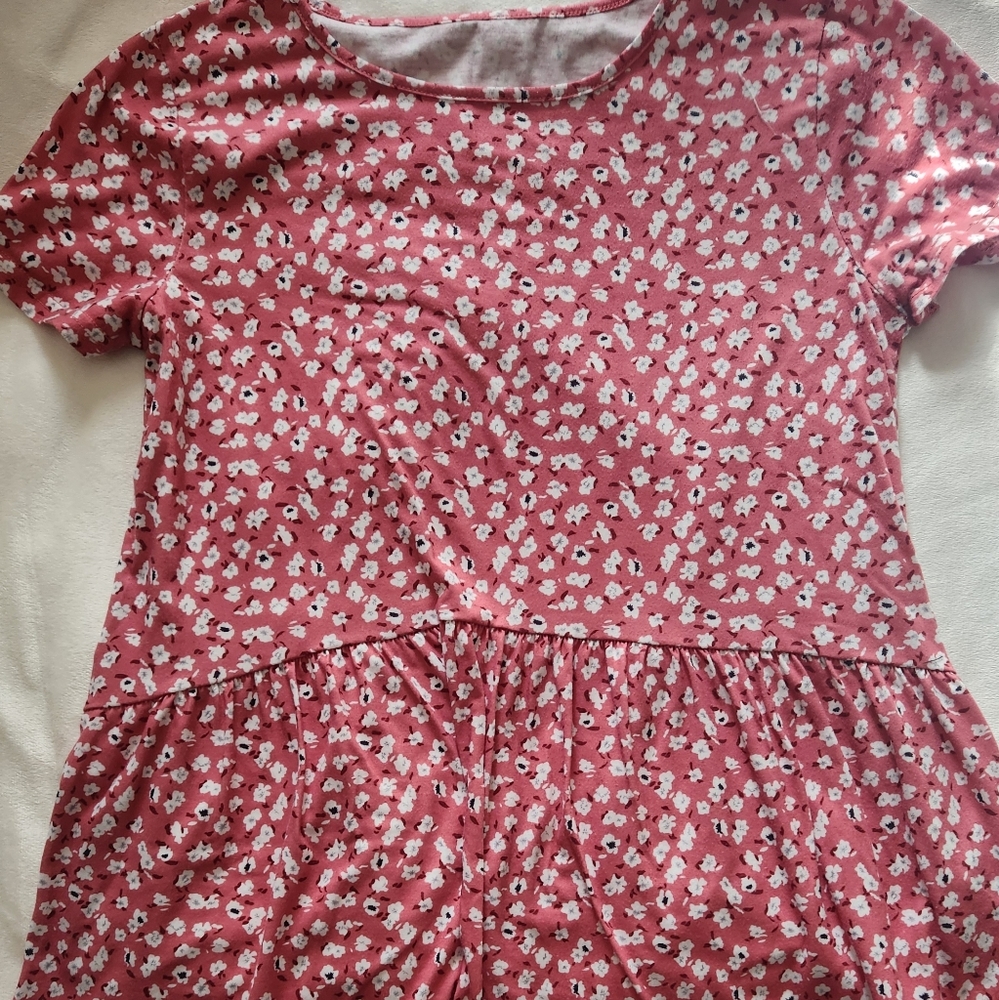 Pink Floral Top